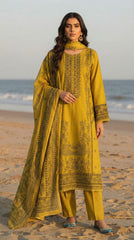 Premium Lawn Embroidered 3PC Lawn Suit