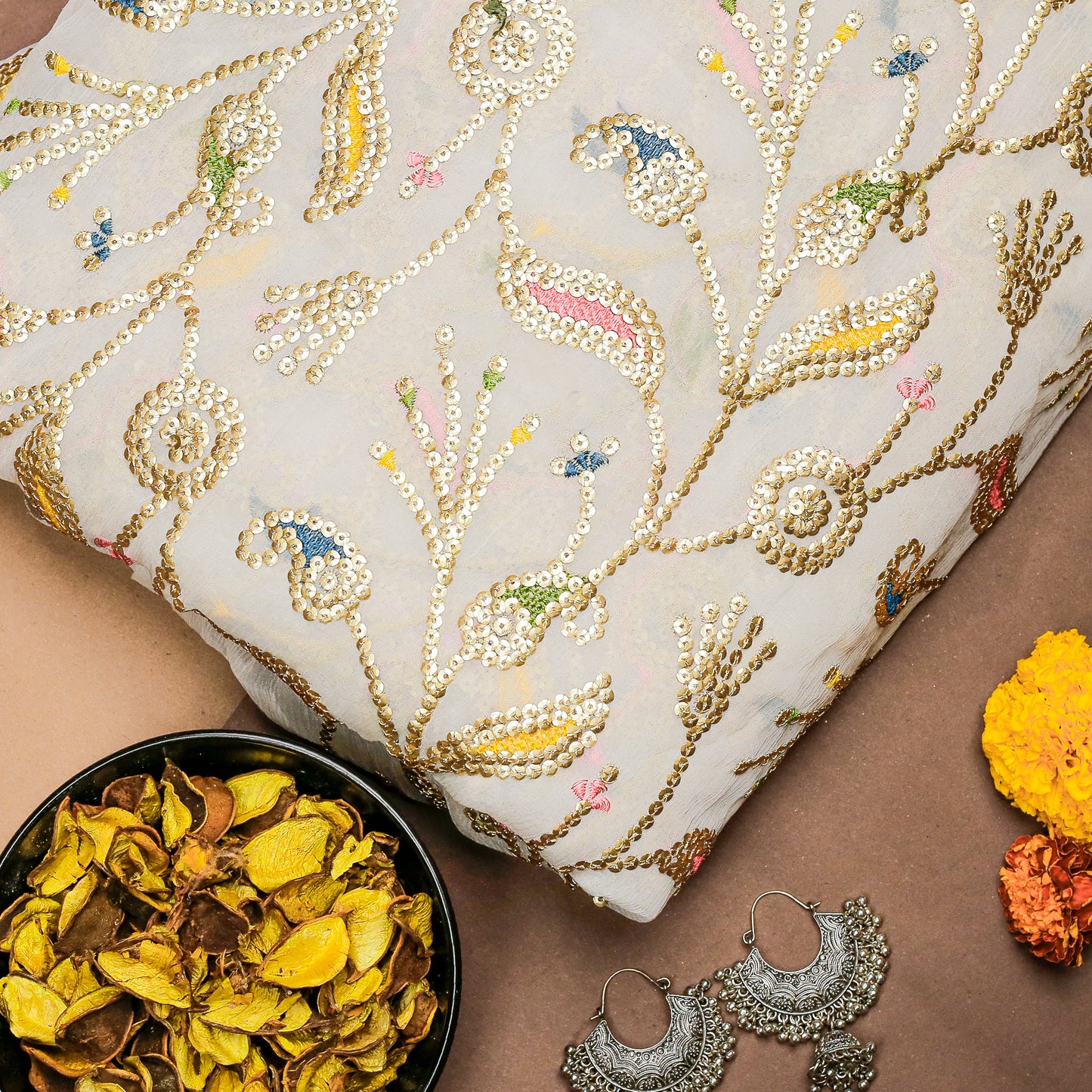 Unstitch Chiffon Fabric - 2