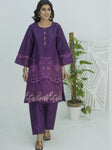 Two Piece Lawn Suit