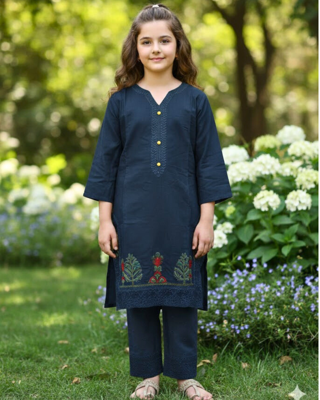 Kids 2Pc Stitched