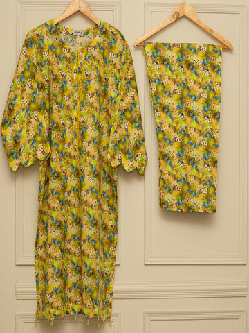 Two Piece Lawn Suit