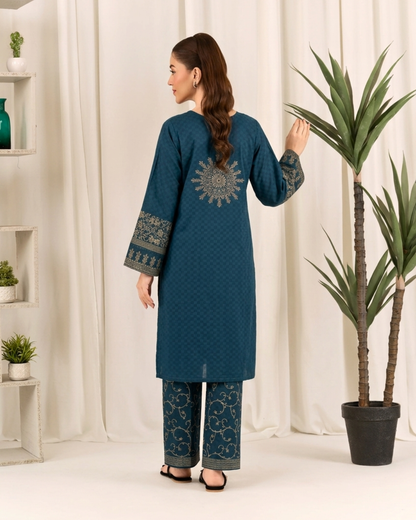 Elegant Cotton Lawn 3PC Summer Outfit