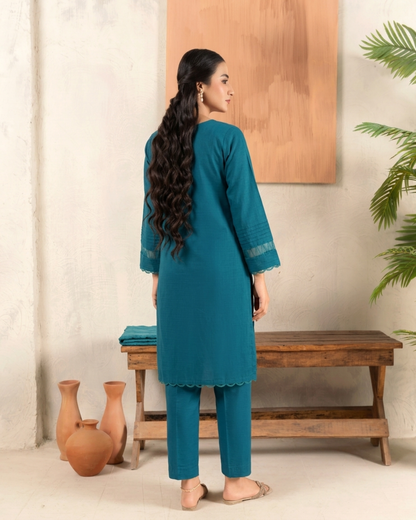 Elegant Cotton Lawn 3PC Summer Outfit