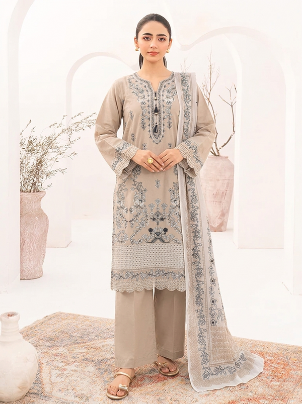 3 Piece Embroidered Suite