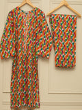 Two Piece Lawn Suit