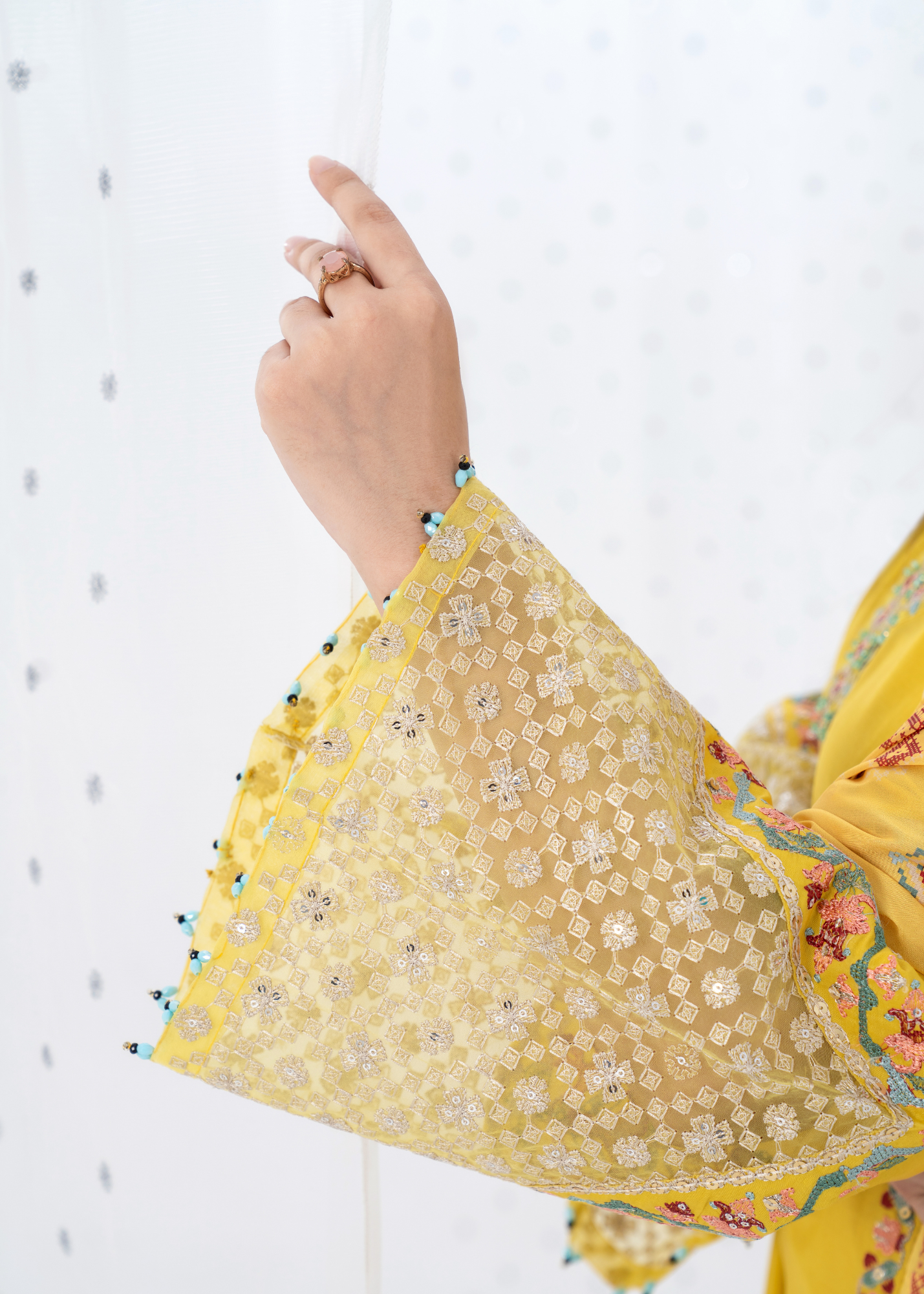 Elegant Summer 3PC Embroided Lawn Suit