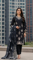 Eastern Lawn Embroidered 3 PC Suit