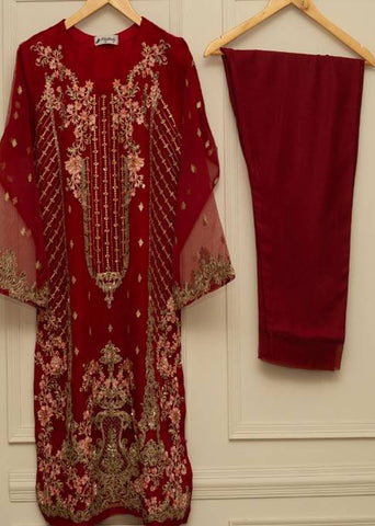 Women Two Piece Organza Suit