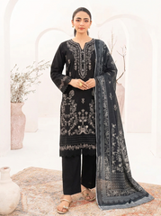 Embroidered 3-Piece Suite